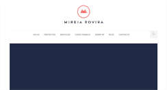Desktop Screenshot of mireiarovira.com