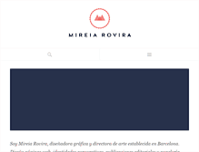 Tablet Screenshot of mireiarovira.com
